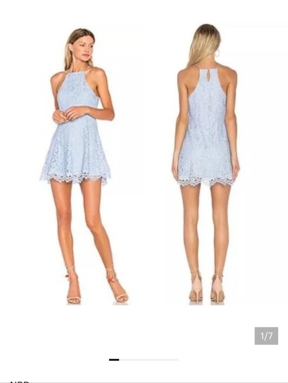 REVOLVE NBD Bria Lace Mini Dress